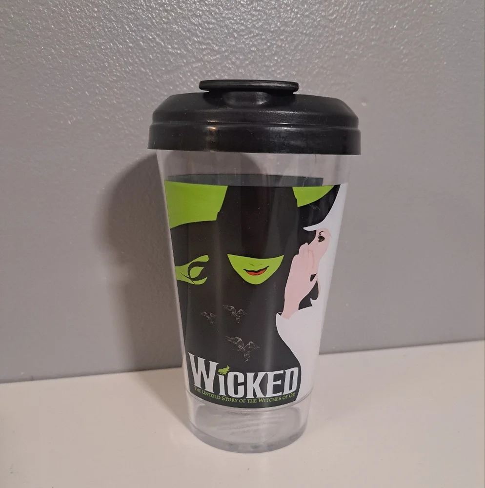 Wicked Musical Lika Theater Tumbler With Lid‎ 16 Oz